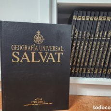 Enciclopedias de segunda mano: GEOGRAFIA UNIVERSAL SALVAT COMPLETA 2001 15 VOLUMENES MAS ATLAS UNIVERSAL +ATLAS ESPAÑA