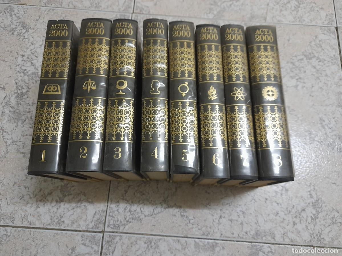 Enciclopedias de segunda mano: 8 libros tomos acta 2000 enciclopedia - Foto 1