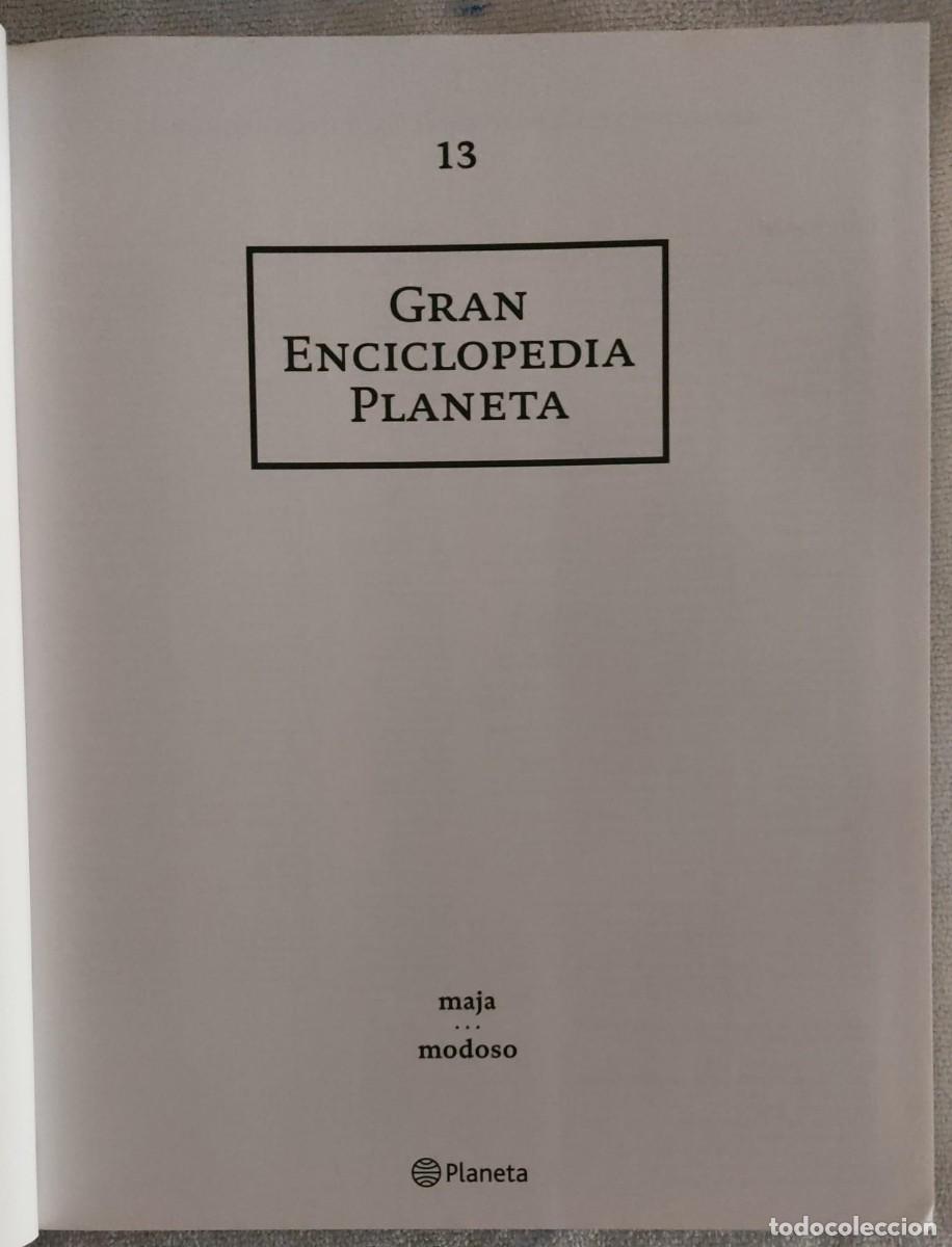 Enciclopedias de segunda mano: GRAN ENCICLOPEDIA PLANETA. - Foto 9