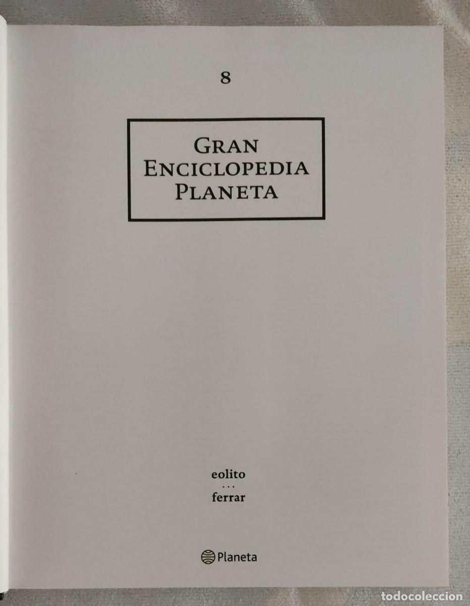Enciclopedias de segunda mano: GRAN ENCICLOPEDIA PLANETA. - Foto 9
