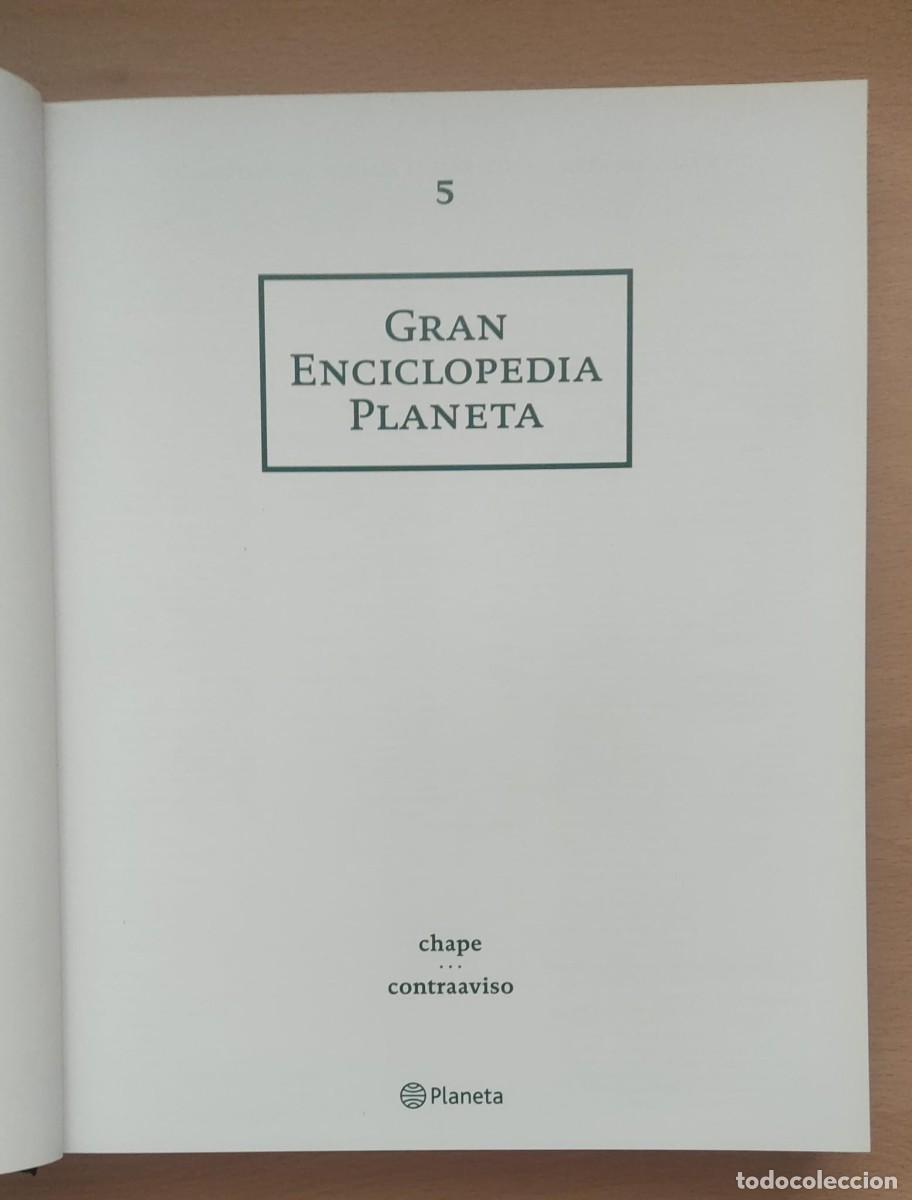 Enciclopedias de segunda mano: GRAN ENCICLOPEDIA PLANETA. - Foto 2