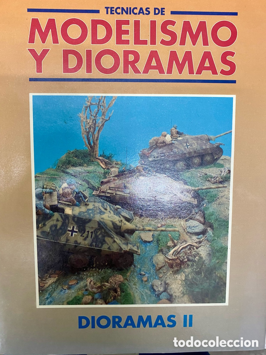 Enciclopedias de segunda mano: TECNICAS DE MODELISMO Y DIORAMAS. 5 TOMOS. - Foto 4