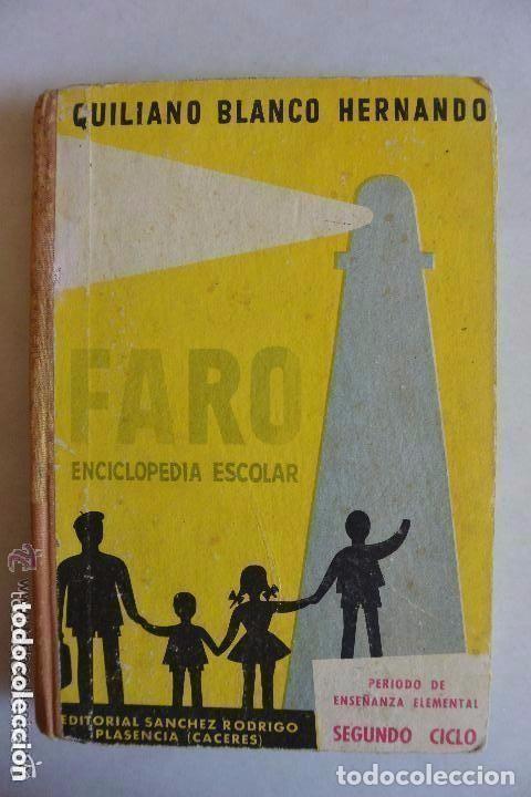 Enciclopedias de segunda mano: FARO ENCICLOPEDIA ESCOLAR - Foto 1