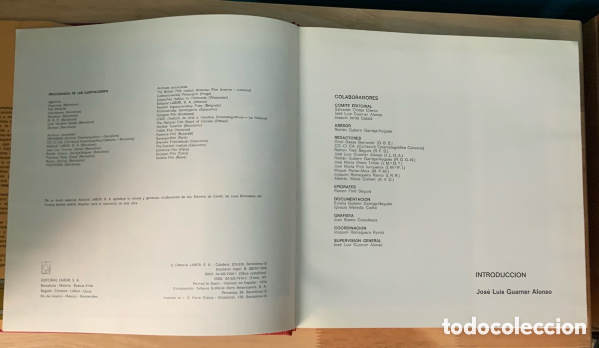 Enciclopedias de segunda mano: Enciclopedia ilustrada del cine - Foto 5