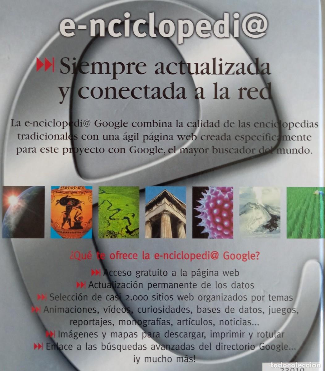 Enciclopedias de segunda mano: ENCICLOPEDIA GOOGLE - CIRCULO DE LECTORES - Foto 6