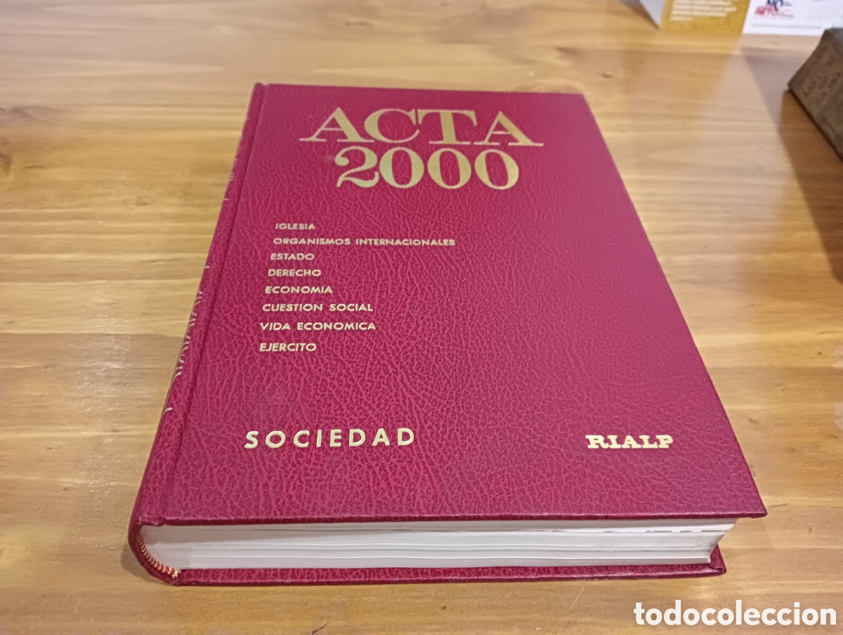 Enciclopedias de segunda mano: Acta 2000. Sociedad vol 2 - Foto 1