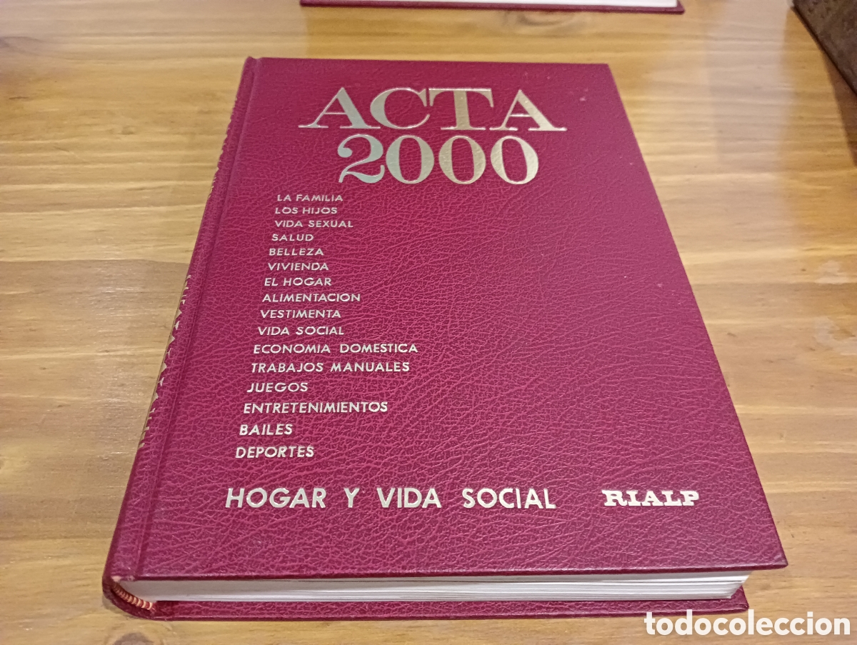 Enciclopedias de segunda mano: Acta 2000. Hogar y vida Social vol 6 - Foto 1
