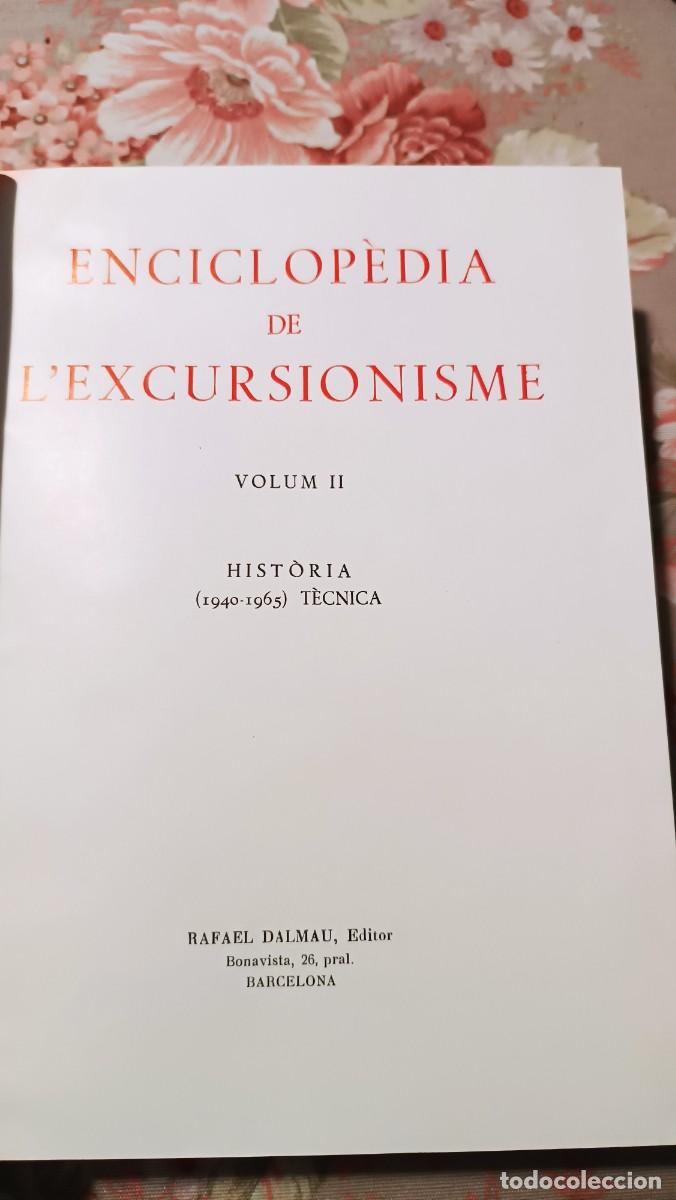 Enciclopedias de segunda mano: Enciclopedia de lexcursionisme, Rafael Dalmau - Foto 7