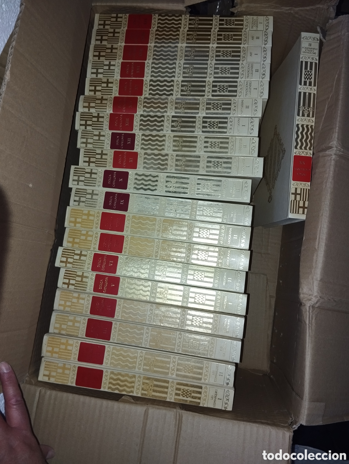 Enciclopedias de segunda mano: Dol&ccedil;a Catalunya coleccion - Foto 1