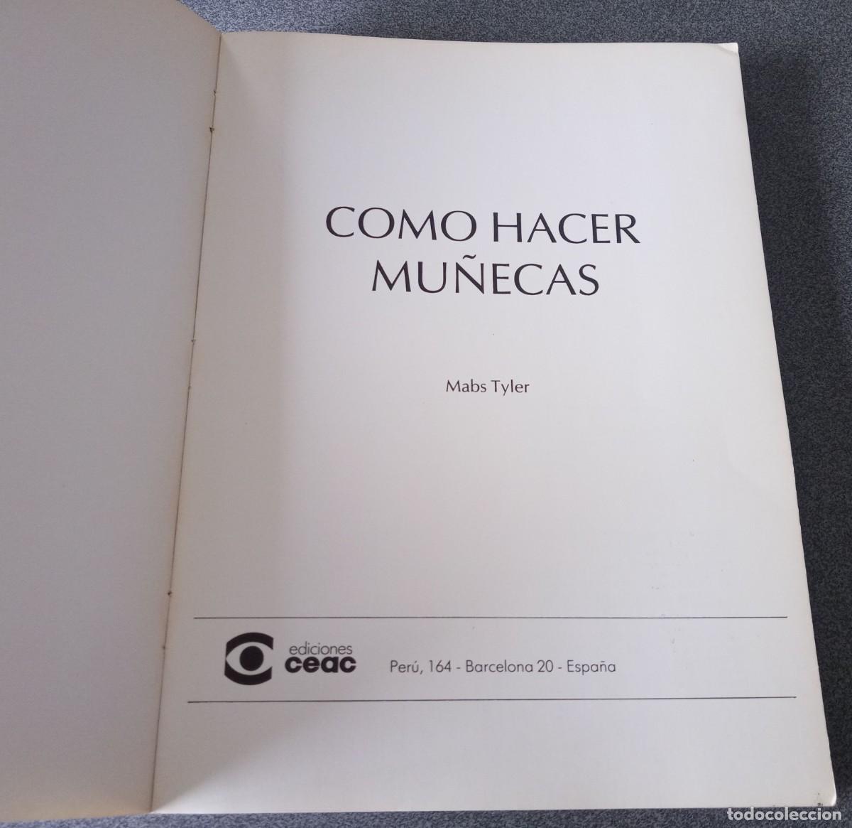 Enciclopedias de segunda mano: Como Hacer Mu&ntilde;ecas Mabs Tyler - Foto 3