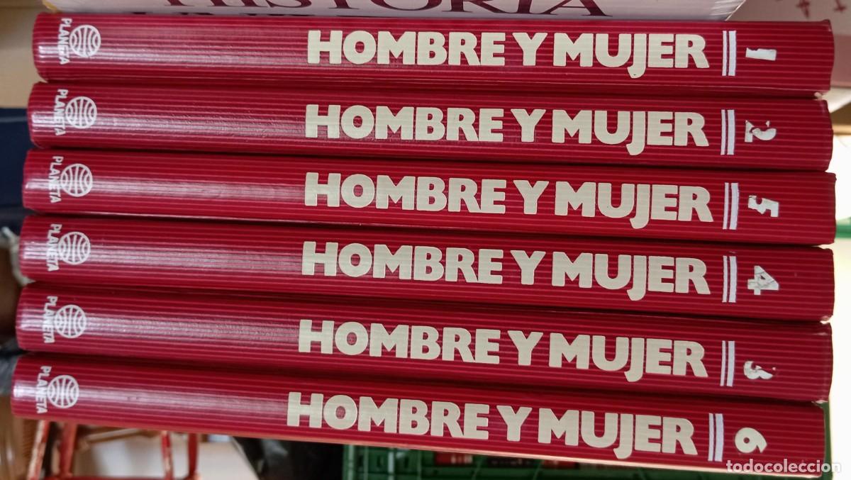 Enciclopedias de segunda mano: HOMBRE Y MUJER - 6 TOMOS - Foto 1