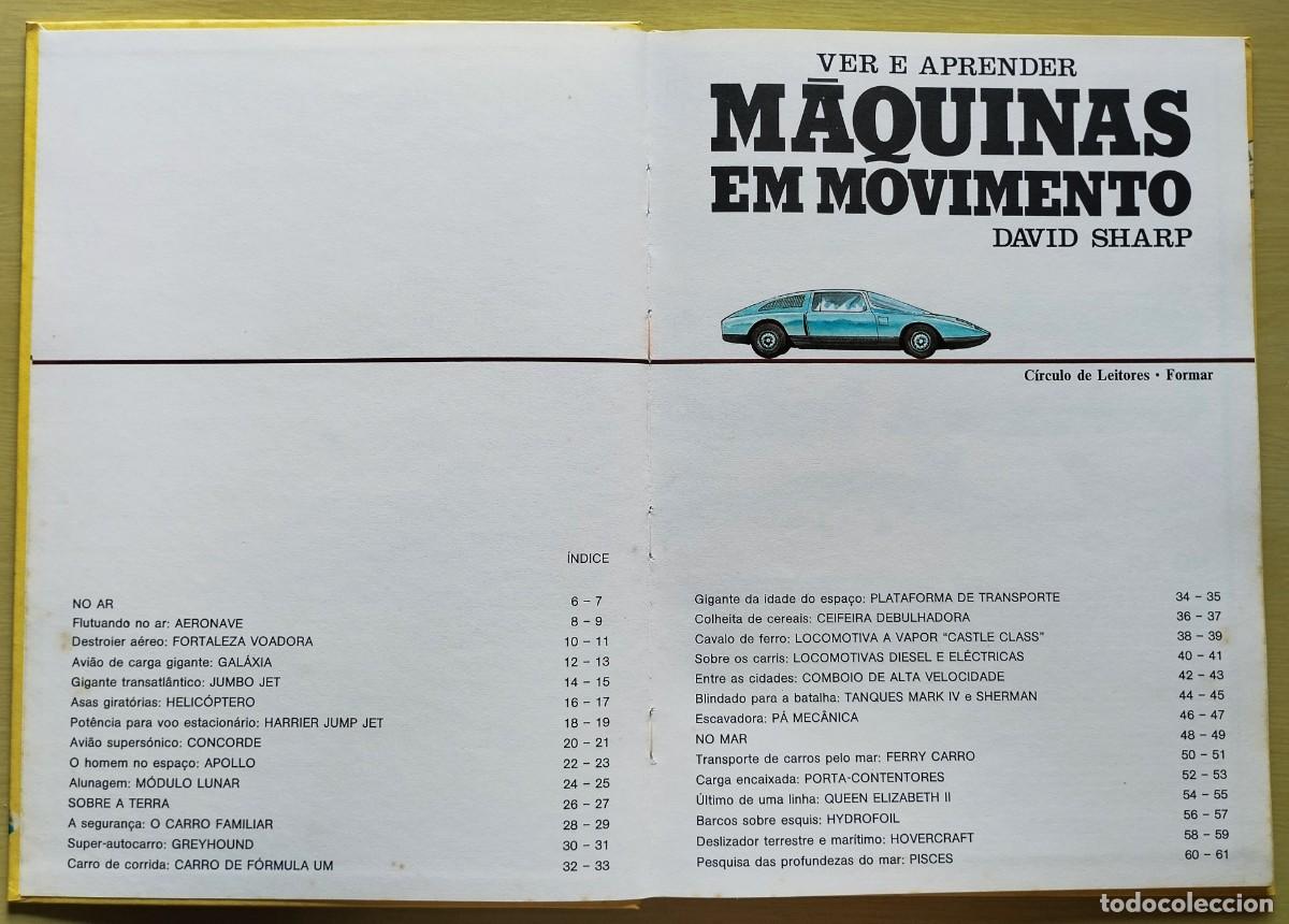 Enciclopedias de segunda mano: M&aacute;quinas em movimento de David Sharp - Foto 3