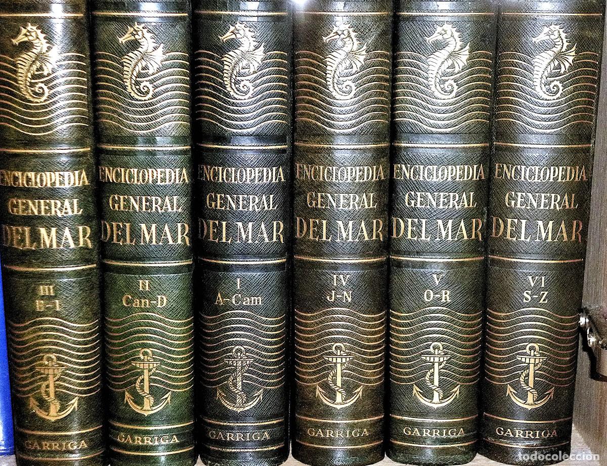 Enciclopedias de segunda mano: ENCICLOPEDIA GENERAL DEL MAR. - Foto 1