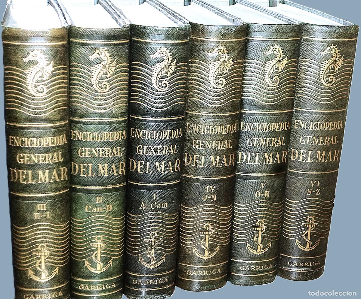 Enciclopedias de segunda mano: ENCICLOPEDIA GENERAL DEL MAR. - Foto 2