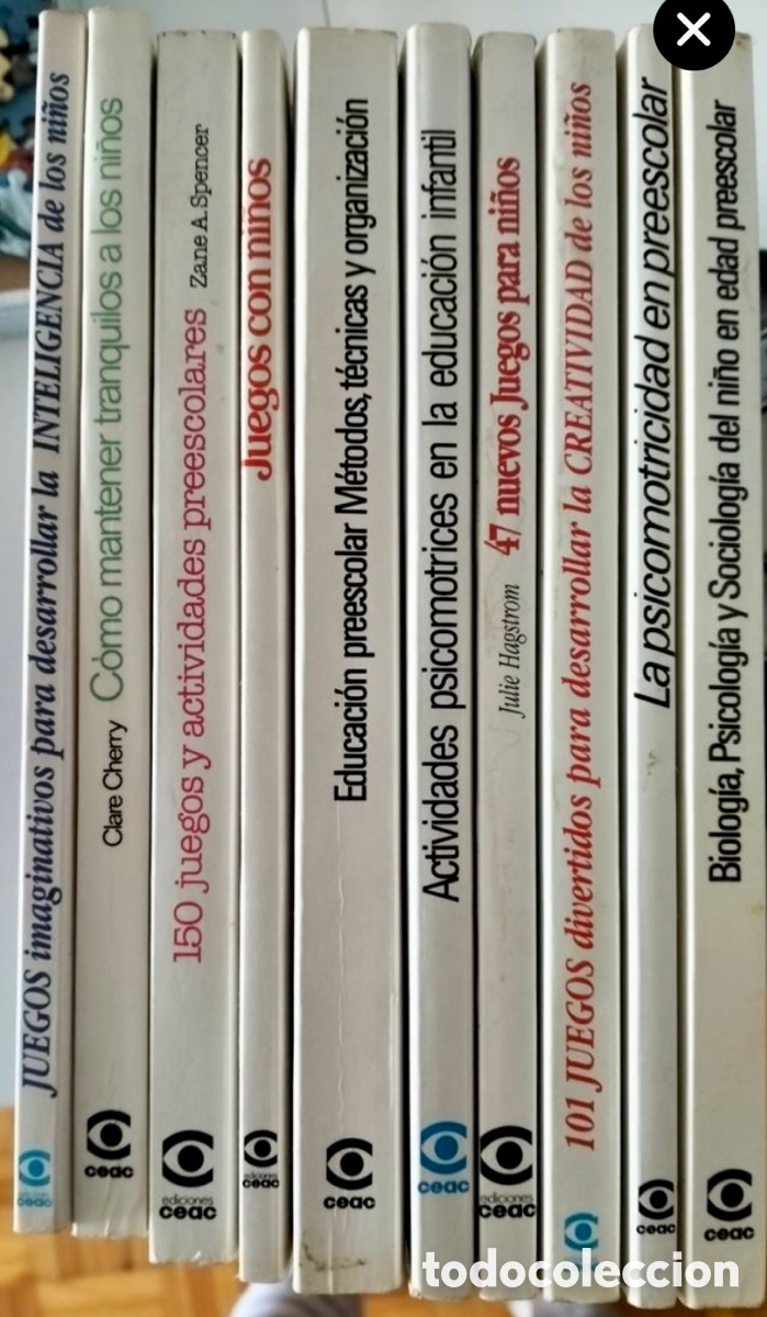 Enciclopedias de segunda mano: Colecci&oacute;n educaci&oacute;n infantil Ceac. - Foto 1
