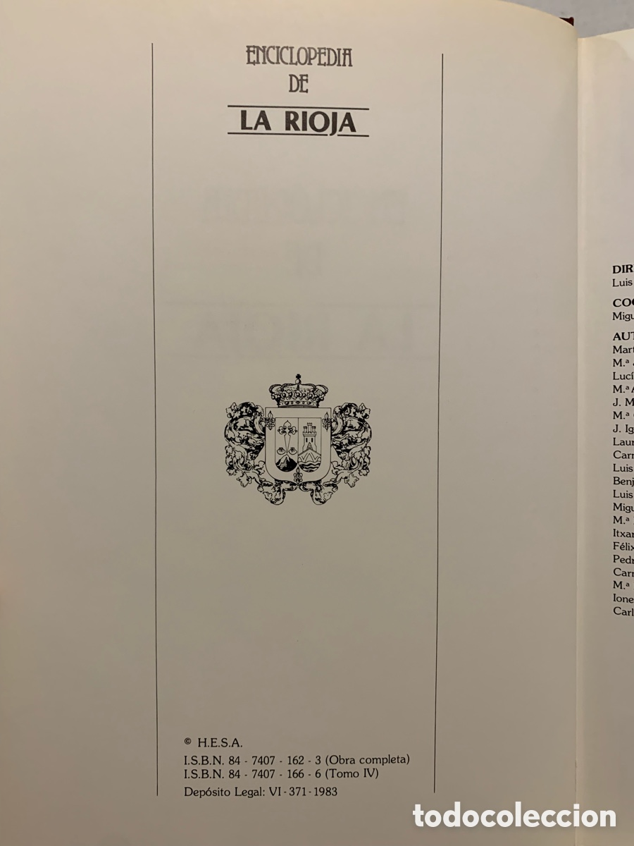 Enciclopedias de segunda mano: Enciclopedia de la Rioja - Foto 4