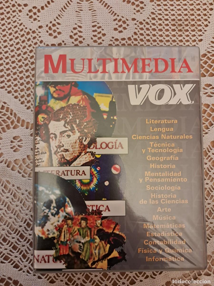 Enciclopedias de segunda mano: Multimedia Vox 4 cd-roms Credsa - Foto 1