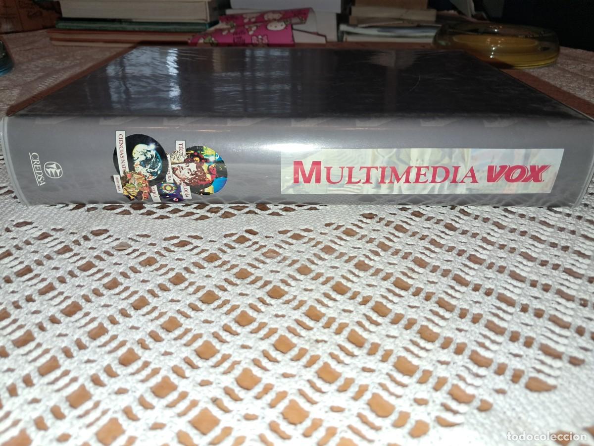 Enciclopedias de segunda mano: Multimedia Vox 4 cd-roms Credsa - Foto 3