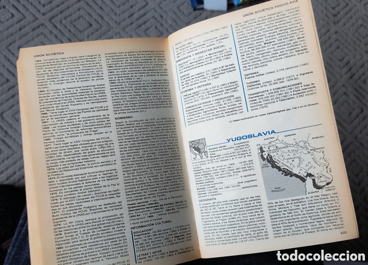 Enciclopedias de segunda mano: Almanaque 1986. Informatodo global - Foto 6
