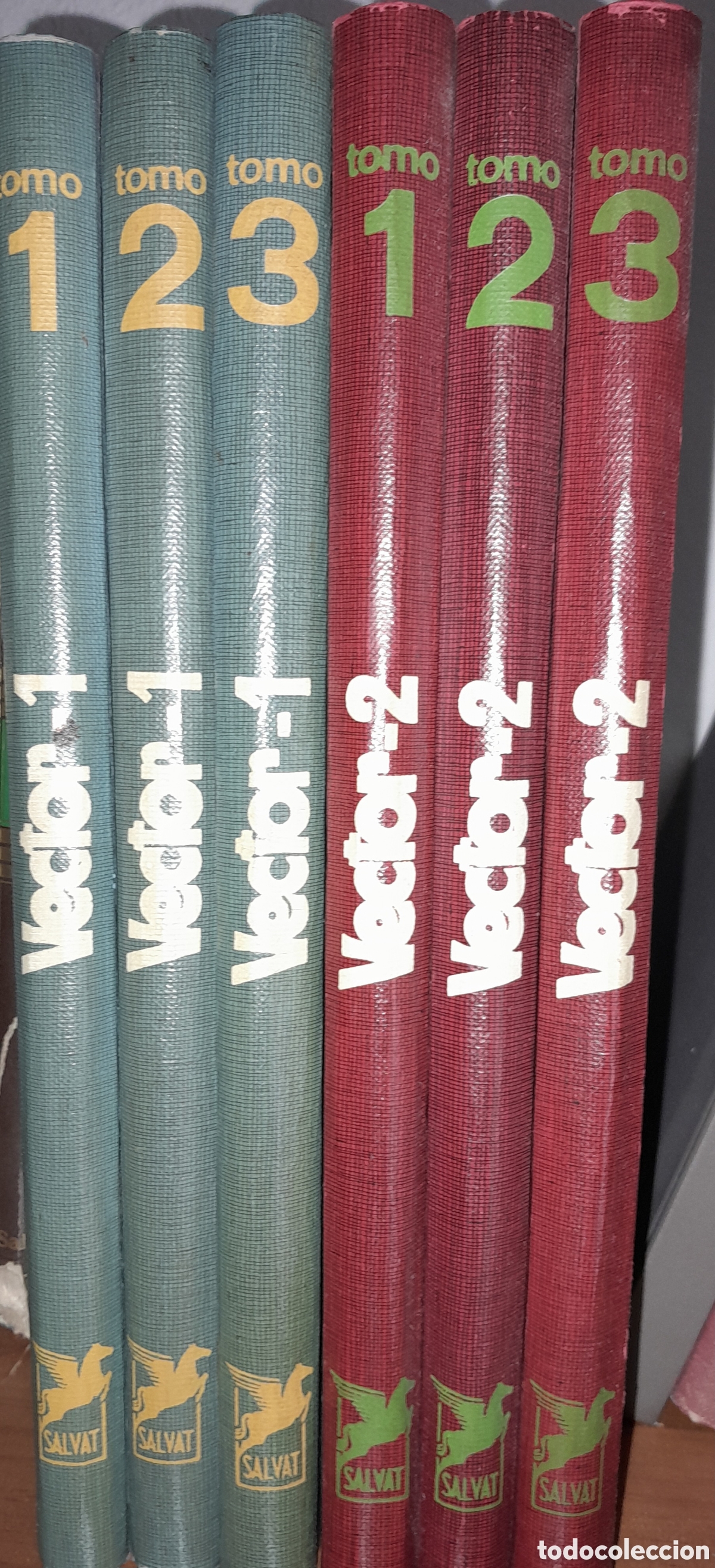 Enciclopedias de segunda mano: ENCICLOPEDIA VECTOR 6 TOMOS - Foto 1