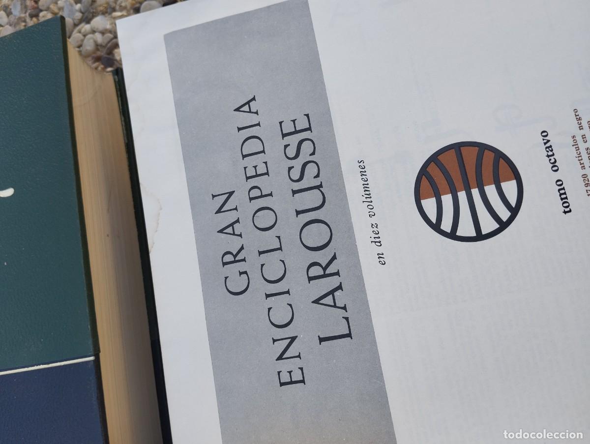 Enciclopedias de segunda mano: Gran enciclopedia Larousse 10 tomos + 3 suplementos - Foto 6