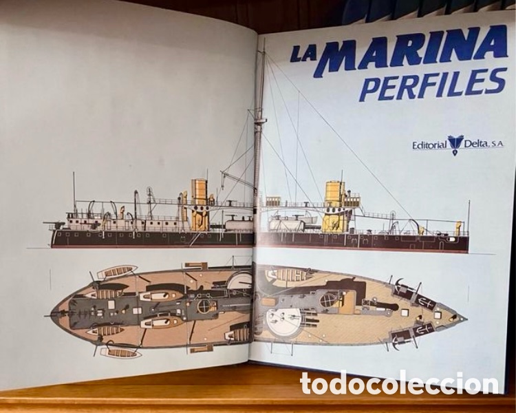 Enciclopedias de segunda mano: ENCICLOPEDIA LA MARINA. - Foto 3