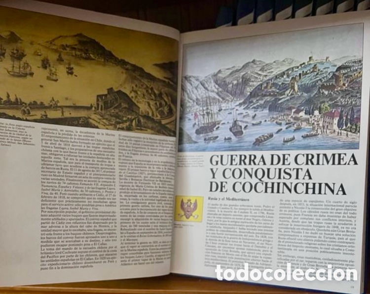 Enciclopedias de segunda mano: ENCICLOPEDIA LA MARINA. - Foto 4