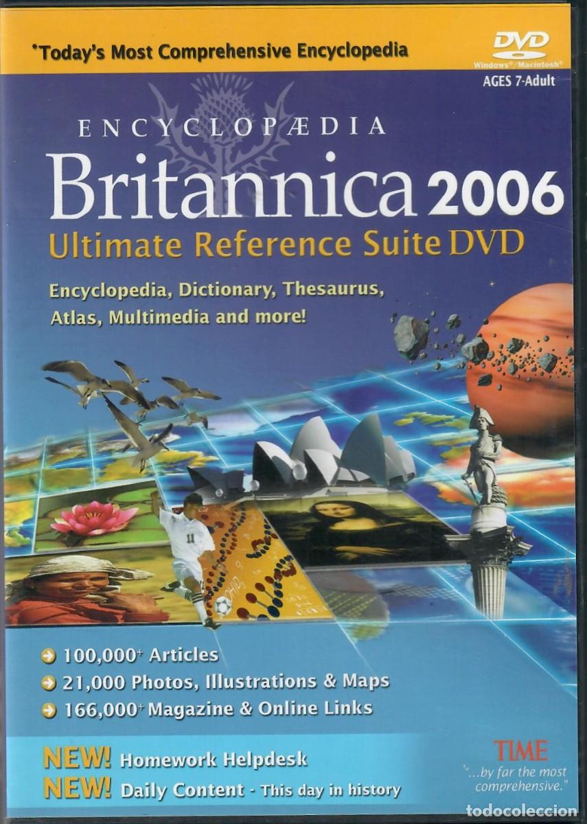 Enciclopedias de segunda mano: ENCYCLOPEDIA BRITANNICA 2006 - DVD - Foto 1