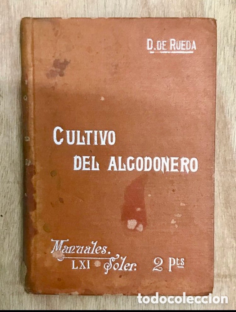 Enciclopedias de segunda mano: Cultivo del algodonero. - Foto 1