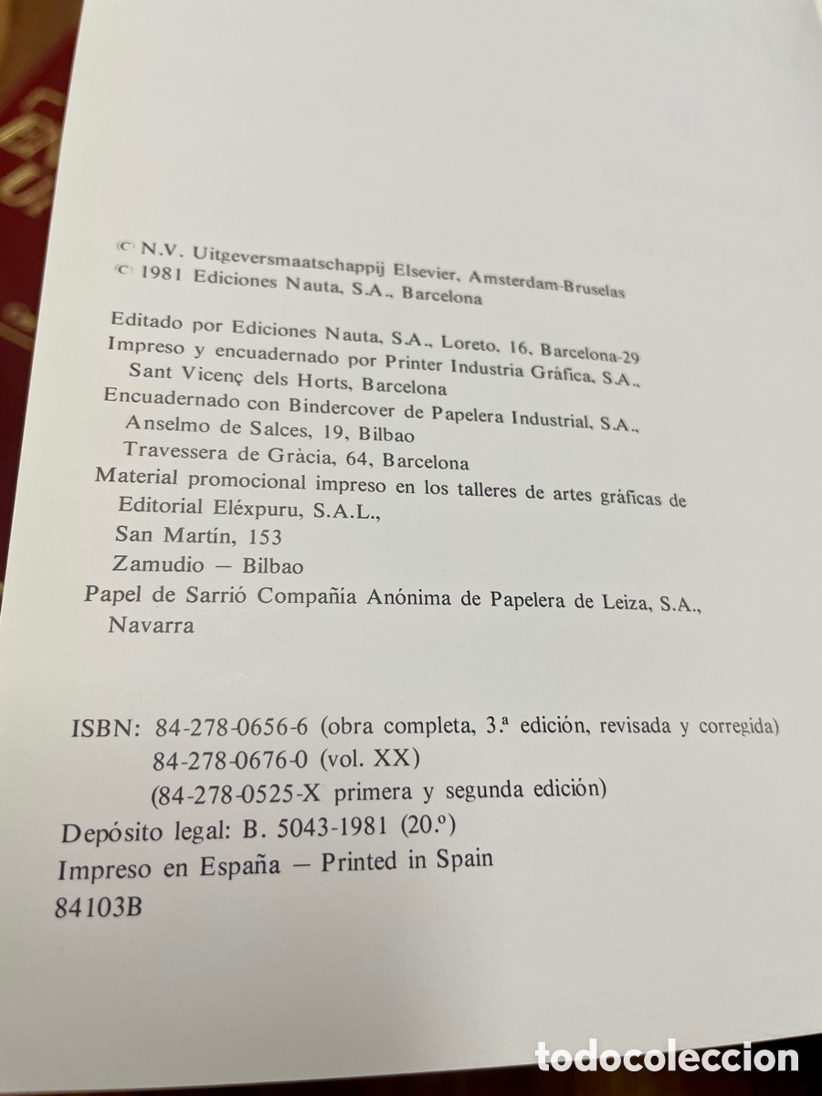 Enciclopedias de segunda mano: Gran enciclopedia universal - Foto 3
