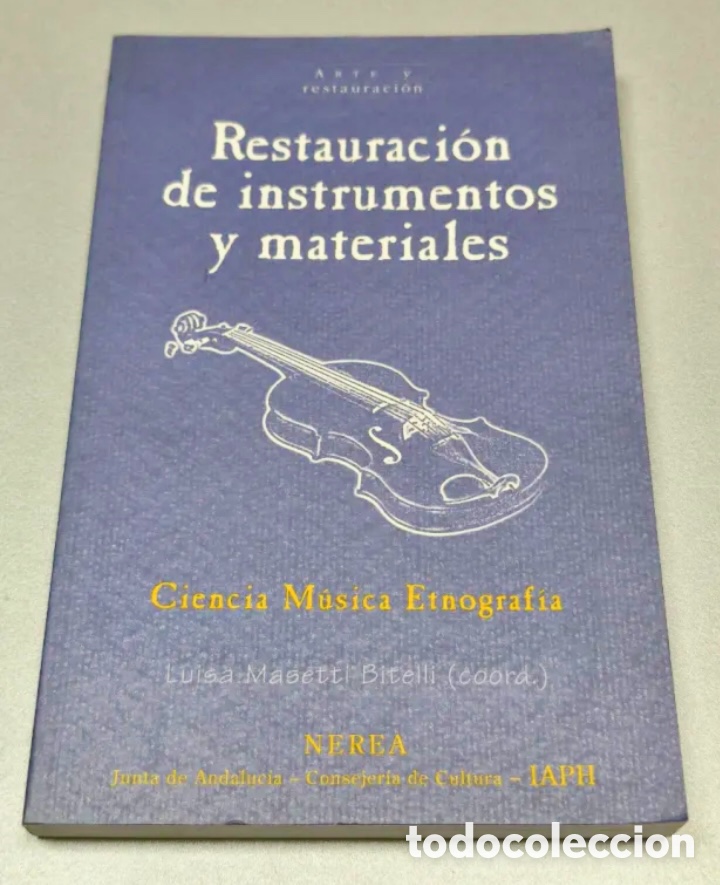 Enciclopedias de segunda mano: Restauraci&oacute;n de instrumentos y materiales. - Foto 1