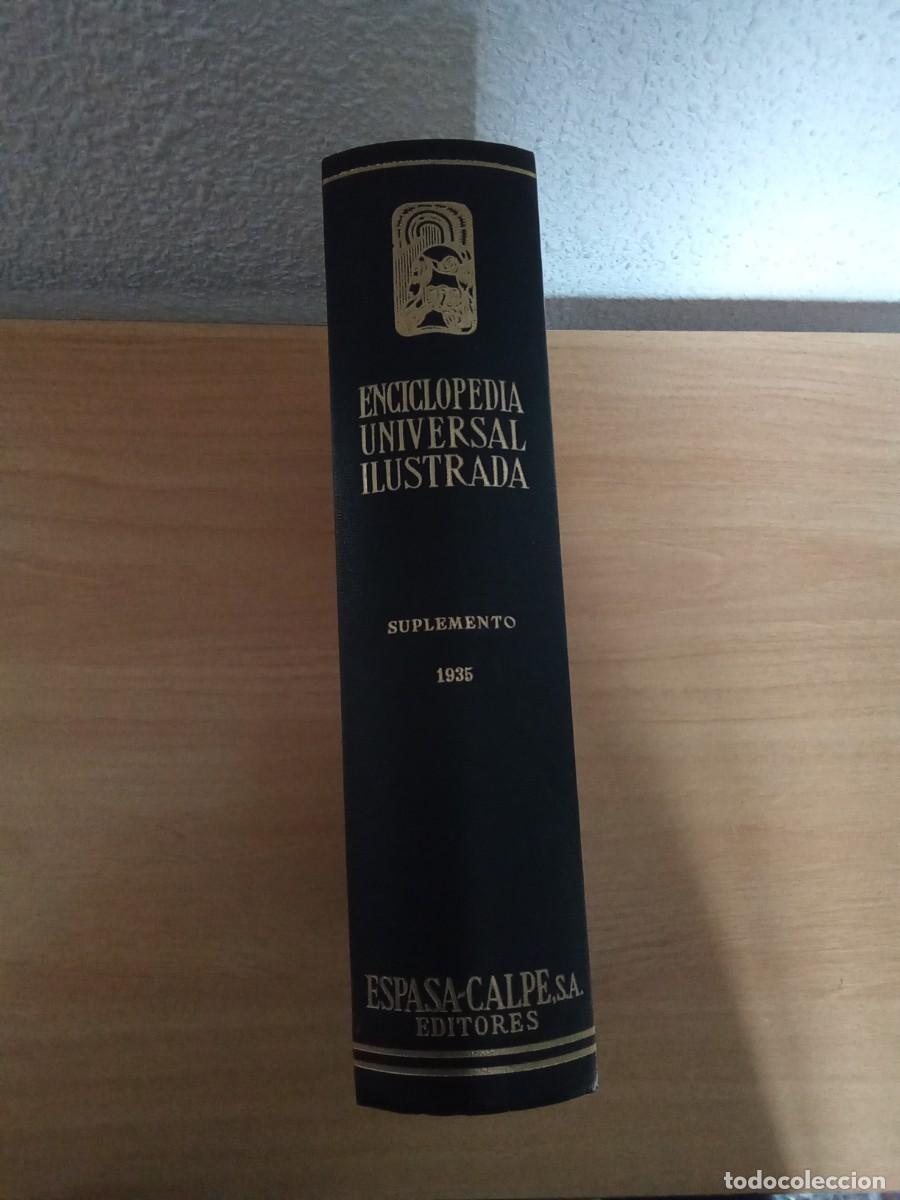 Enciclopedias de segunda mano: Suplemento Espasa Calpe 1935. - Foto 1