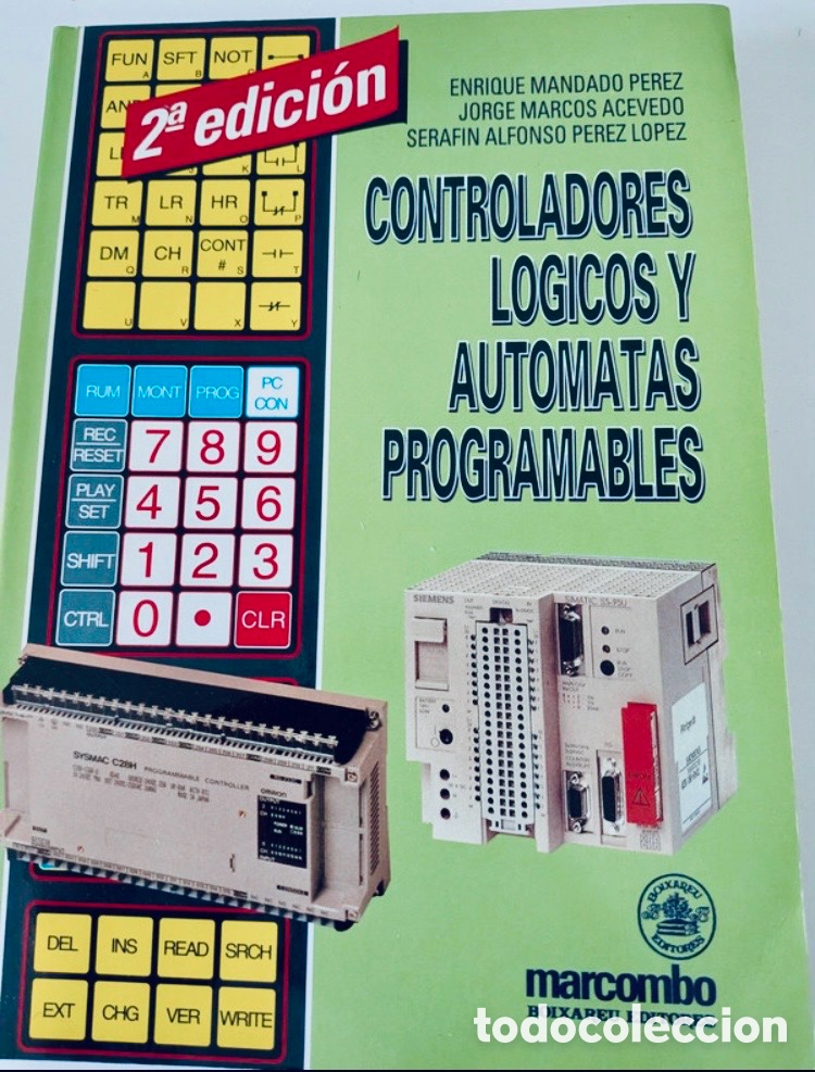 Enciclopedias de segunda mano: CONTROLADORES LOGICOS Y AUTOMATAS PROGRAMABLES. - Foto 1