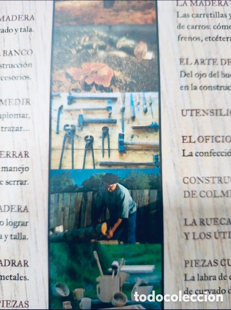 Enciclopedias de segunda mano: El hombre y la madera. Carpinter&iacute;a. - Foto 3