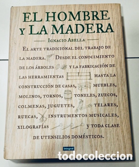 Enciclopedias de segunda mano: El hombre y la madera. Carpinter&iacute;a. - Foto 1