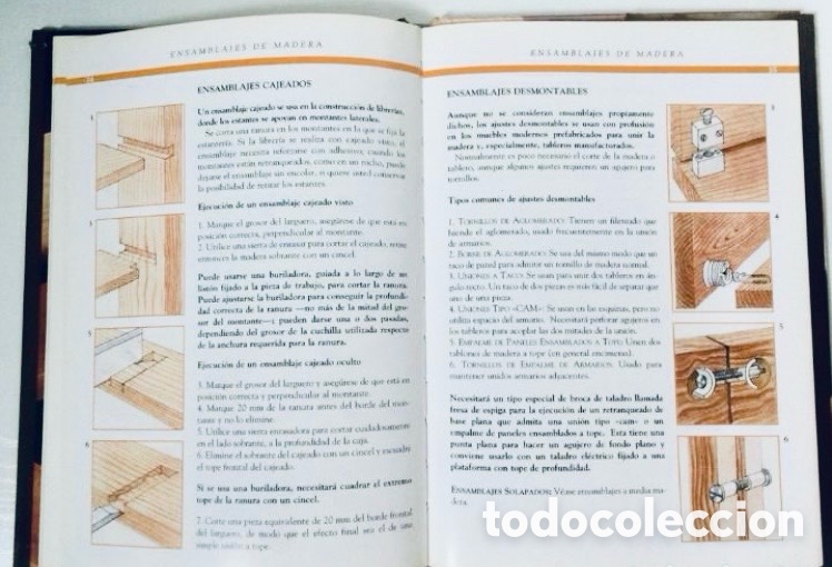 Enciclopedias de segunda mano: Ensambles de madera. David Holloway. - Foto 7