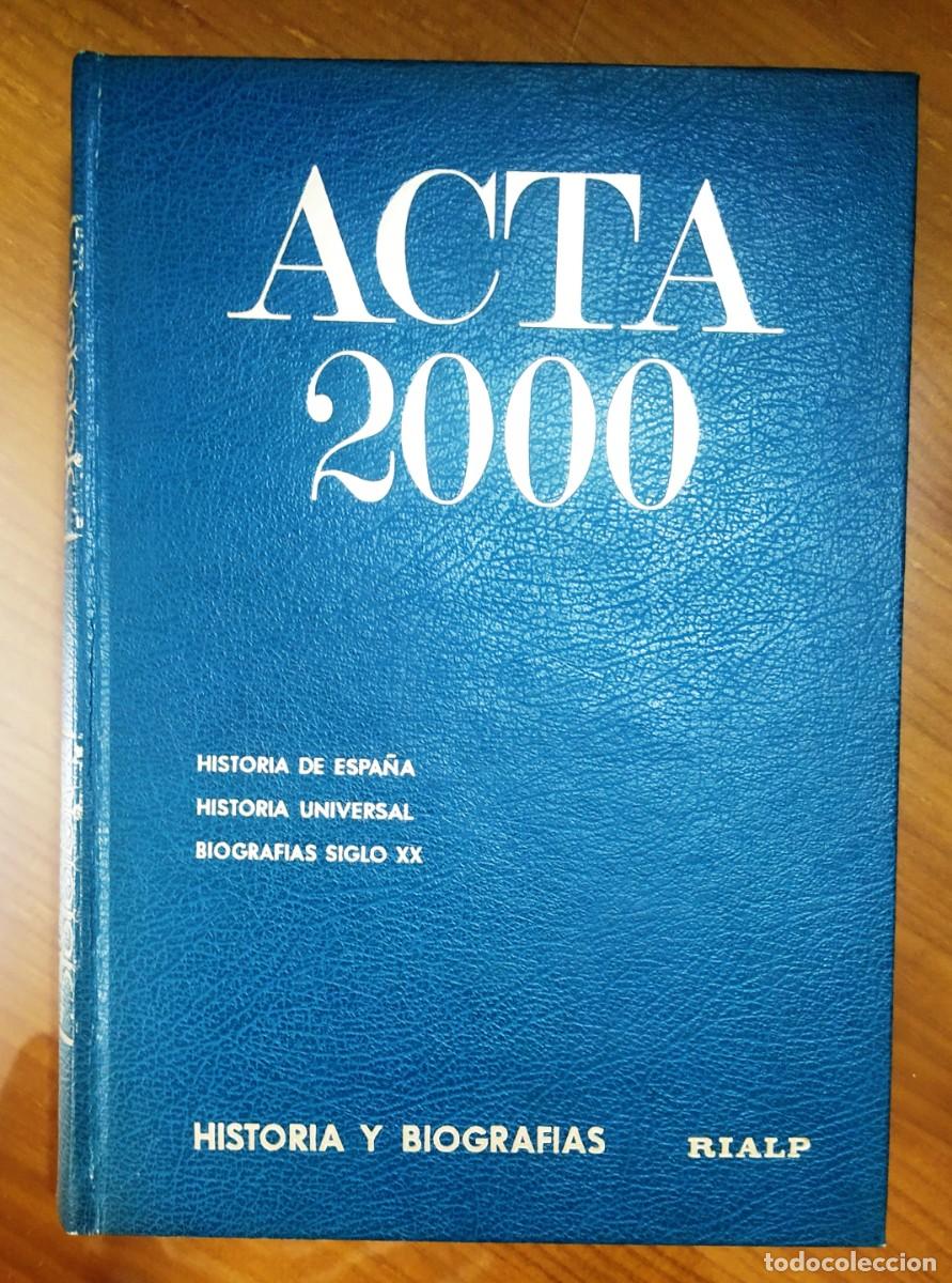 Enciclopedias de segunda mano: ENCICLOPEDIA COMPLETA ACTA 2000 - Foto 2