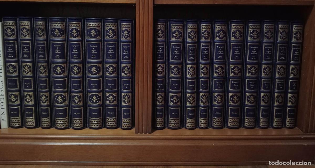 Enciclopedias de segunda mano: Facs&iacute;mil Enciclopedia Diderot DAlembert - Foto 1