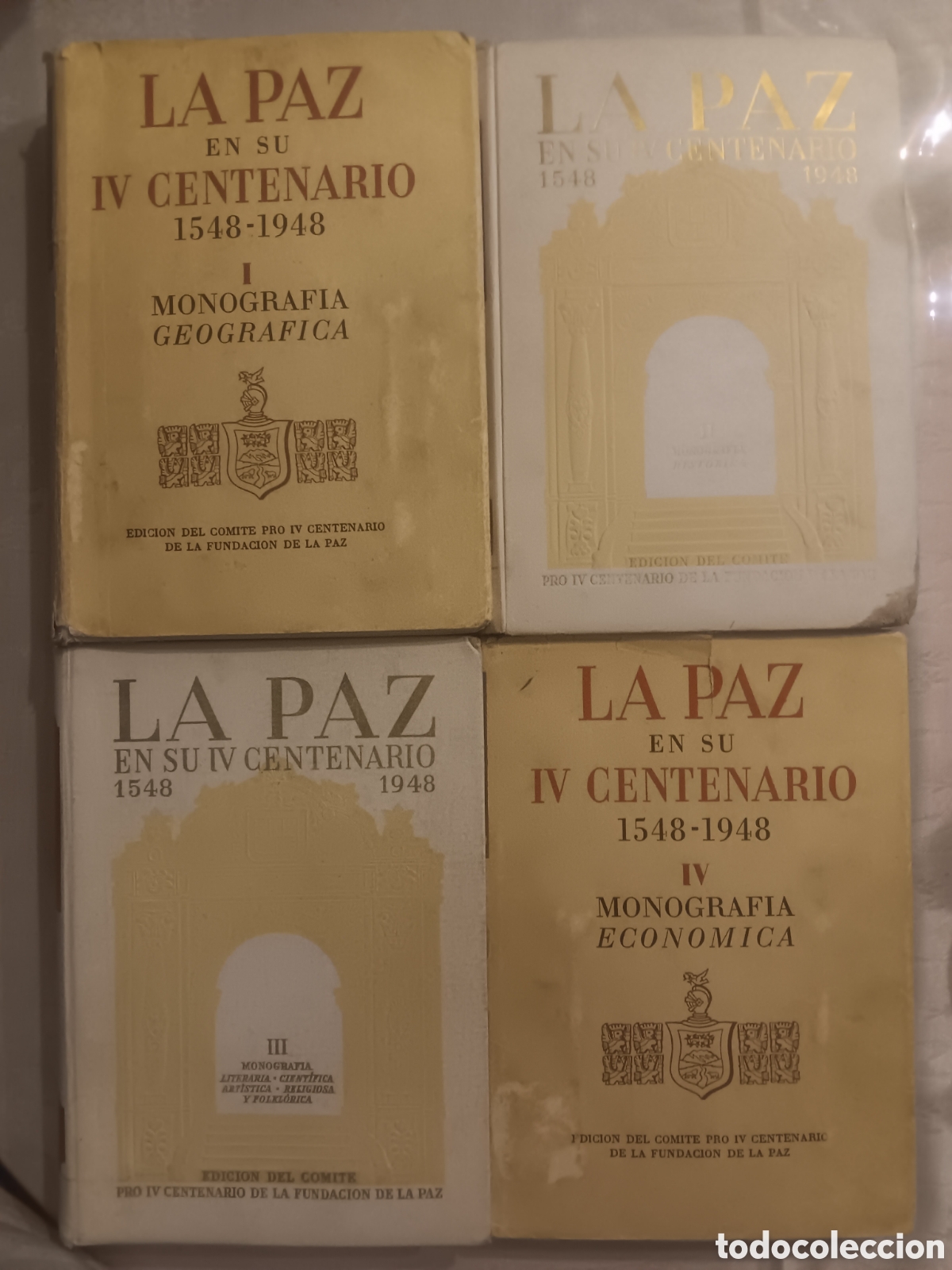 Enciclopedias de segunda mano: La Paz en su IV Centenario 1548-1948