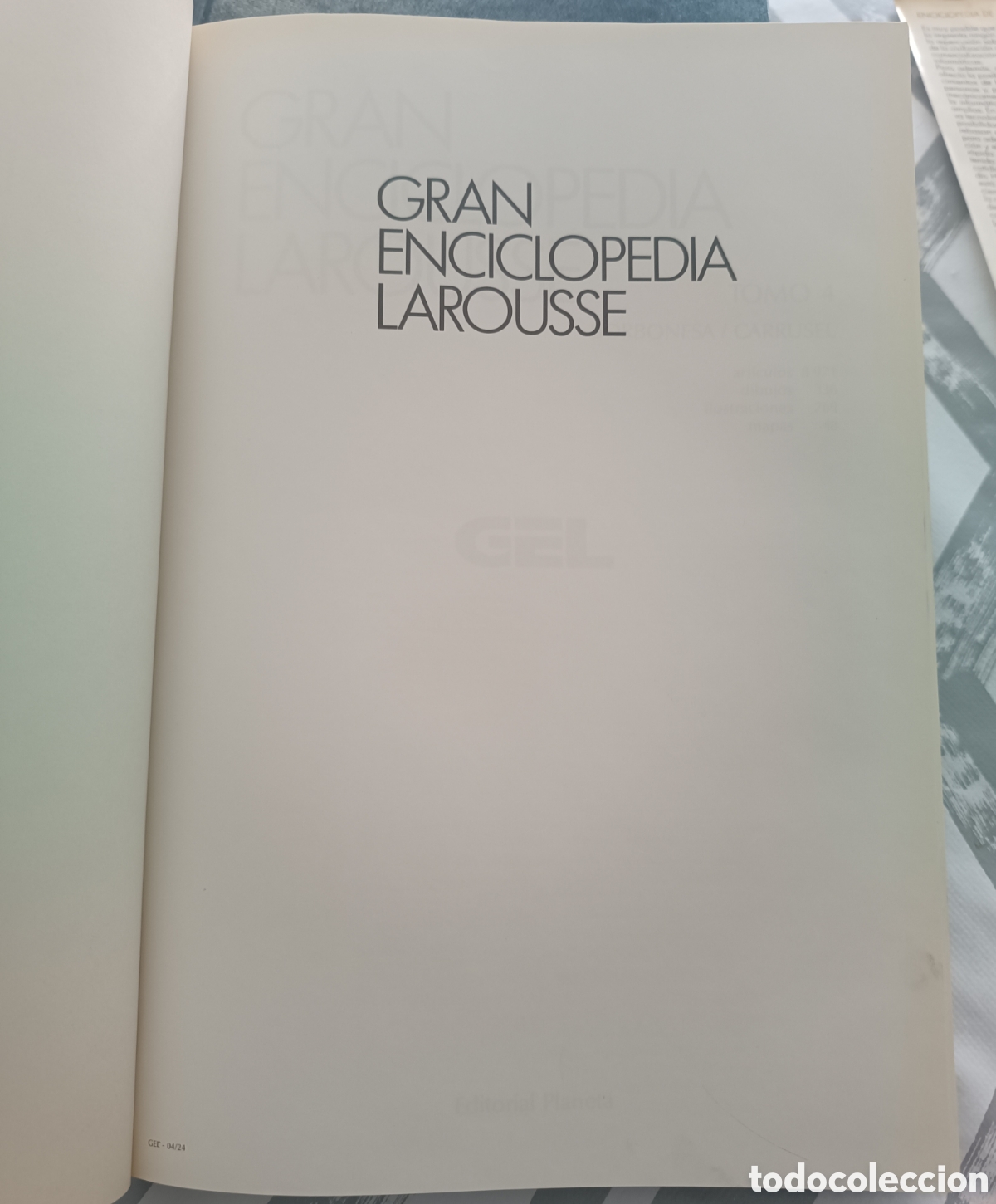 Enciclopedias de segunda mano: GRAN ENCICLOPEDIA LAROUSSE - Foto 3