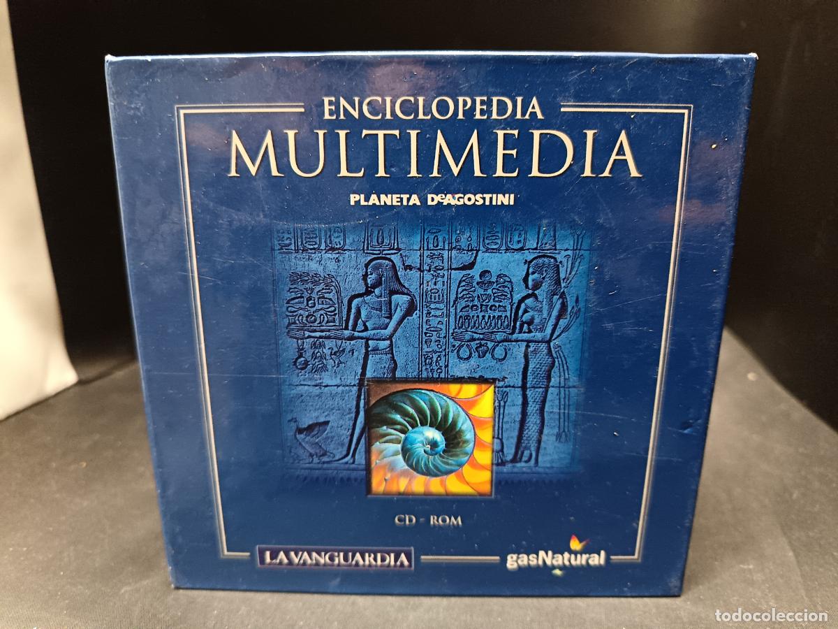 Enciclopedias de segunda mano: ENCICLOPEDIA MULTIMEDIA en CD de Planeta DeAgostini.