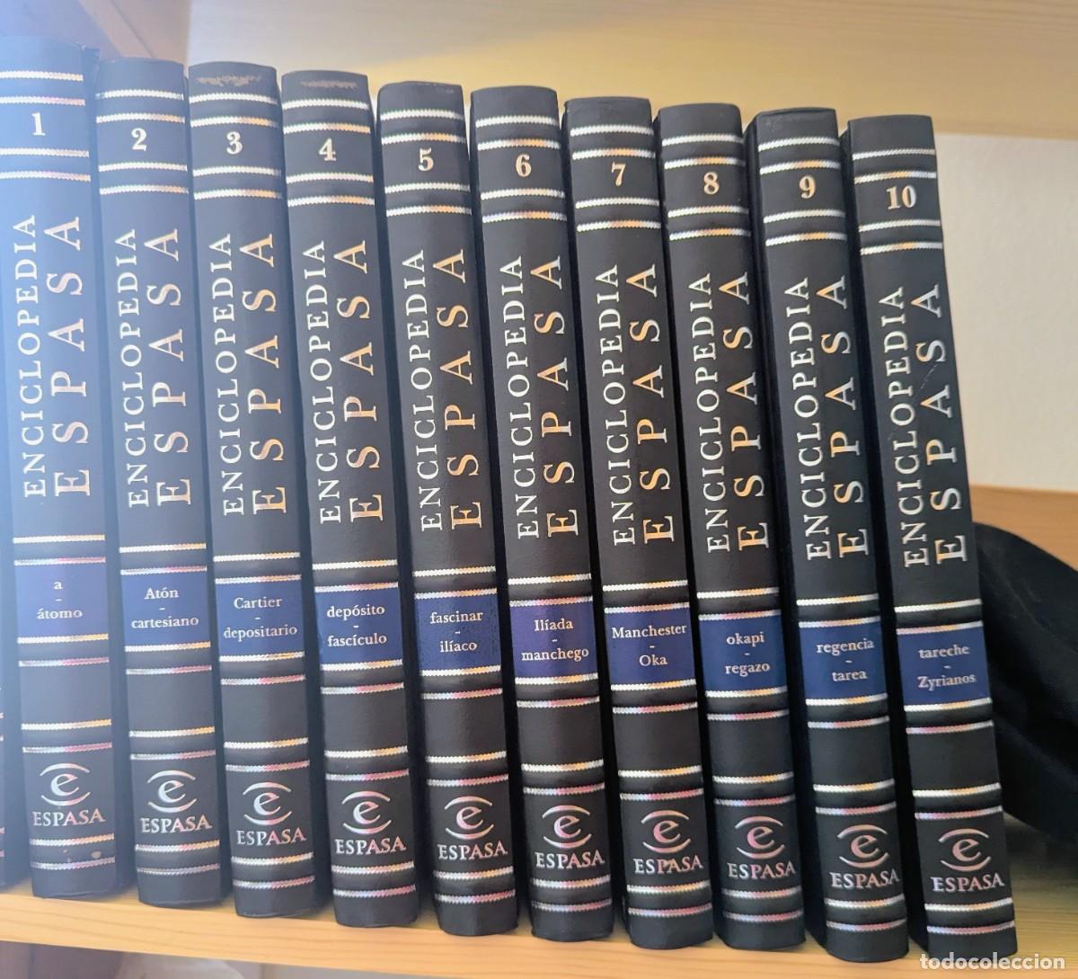 Enciclopedias de segunda mano: Enciclopedia ESPASA 10 Tomos - Foto 1