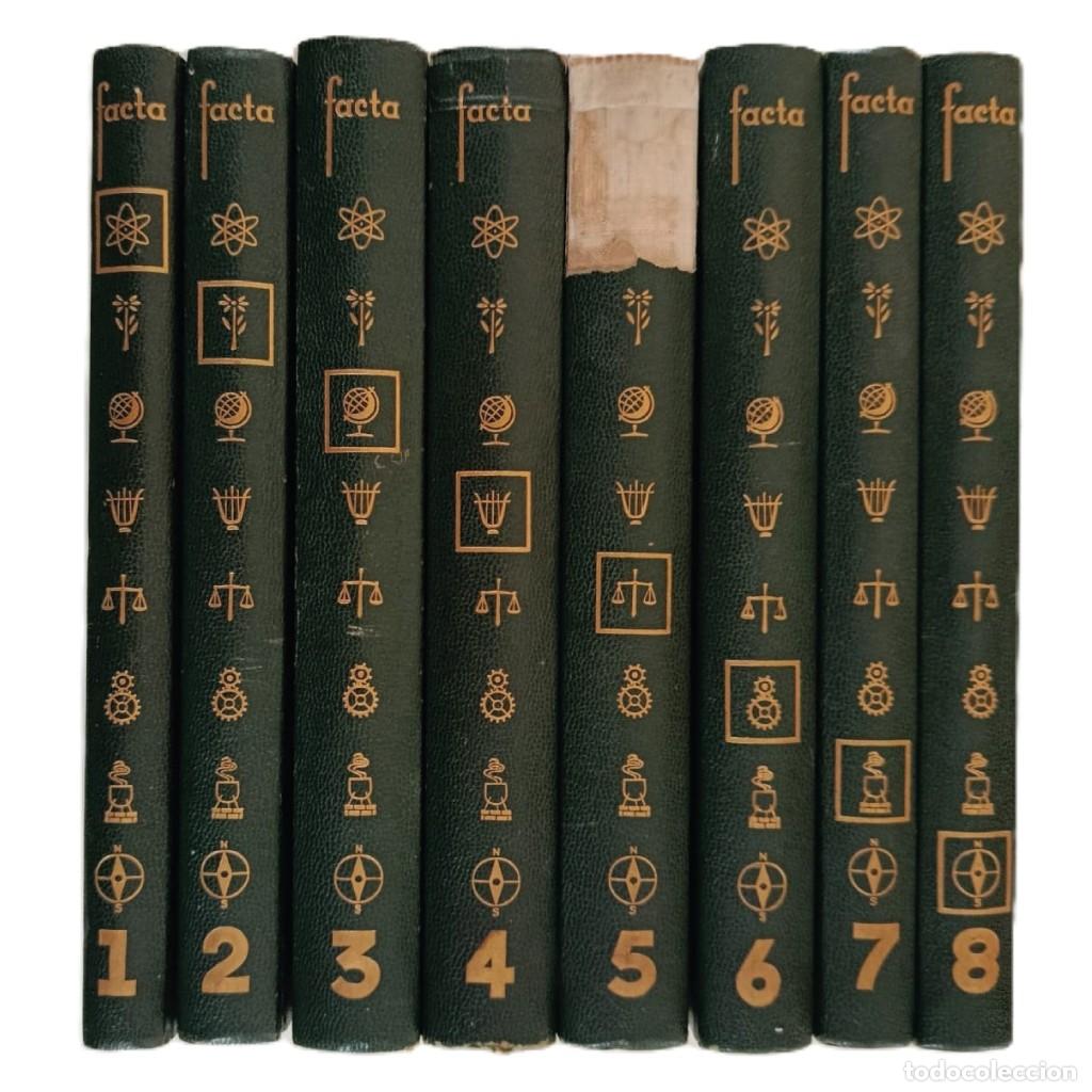 Livres d'occasion: FACTA: ENCICLOPEDIA TEM&Aacute;TICA COMPLETA (8 TOMOS) - EDICIONES RIALP 1962 - GRAN FORMATO ILUSTRADO
