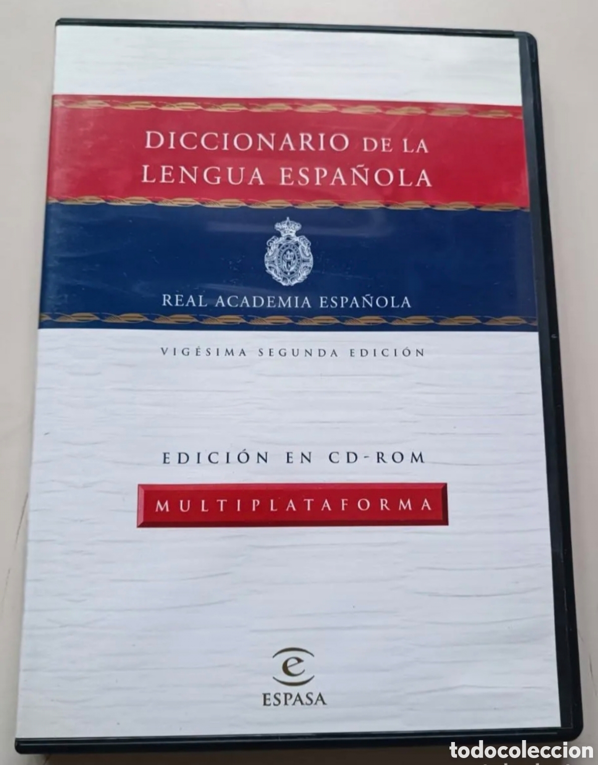 Second hand encyclopedias: DICCIONARIO DE LA LENGUA ESPA&Ntilde;OLA. REAL ACADEMIA ESPA&Ntilde;OLA. VIGESIMO SEGUNDA EDICION. EDICION EN CD-R