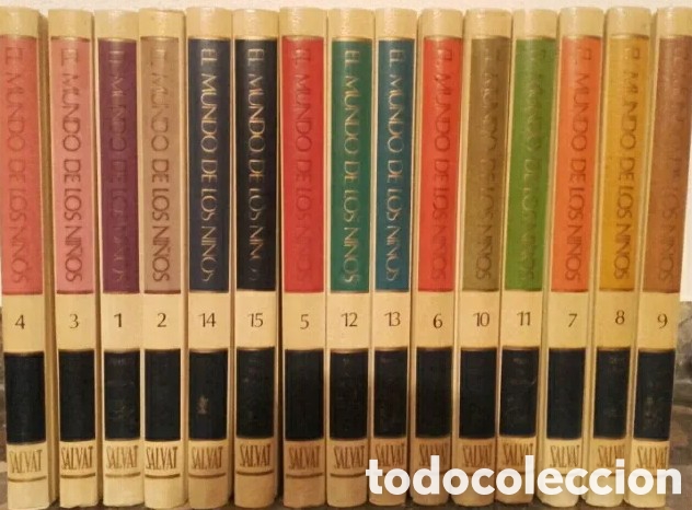 Enciclopedias de segunda mano: ENCICLOPEDIA EL MUNDO DE LOS NI&Ntilde;OS, 15 TOMOS (COMPLETA)