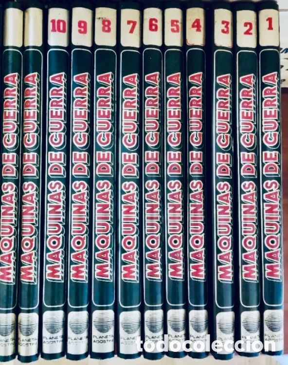 Enciclopedias de segunda mano: Enciclopedia M&aacute;quinas de Guerra. 12 tomos.