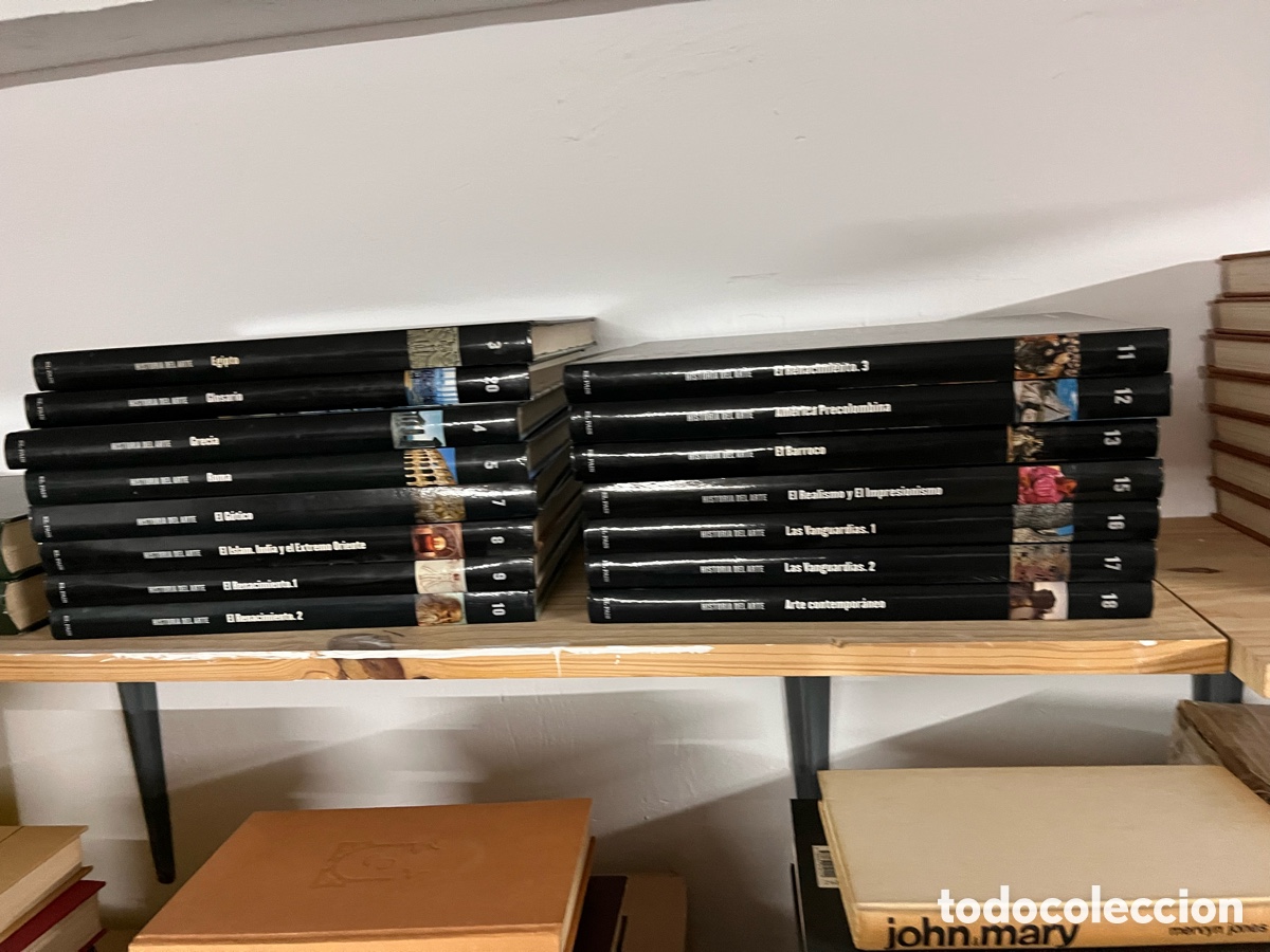 Libri di seconda mano: Enciclopedia de historia del arte. 15 tomos. Salvar. El pa&iacute;s.