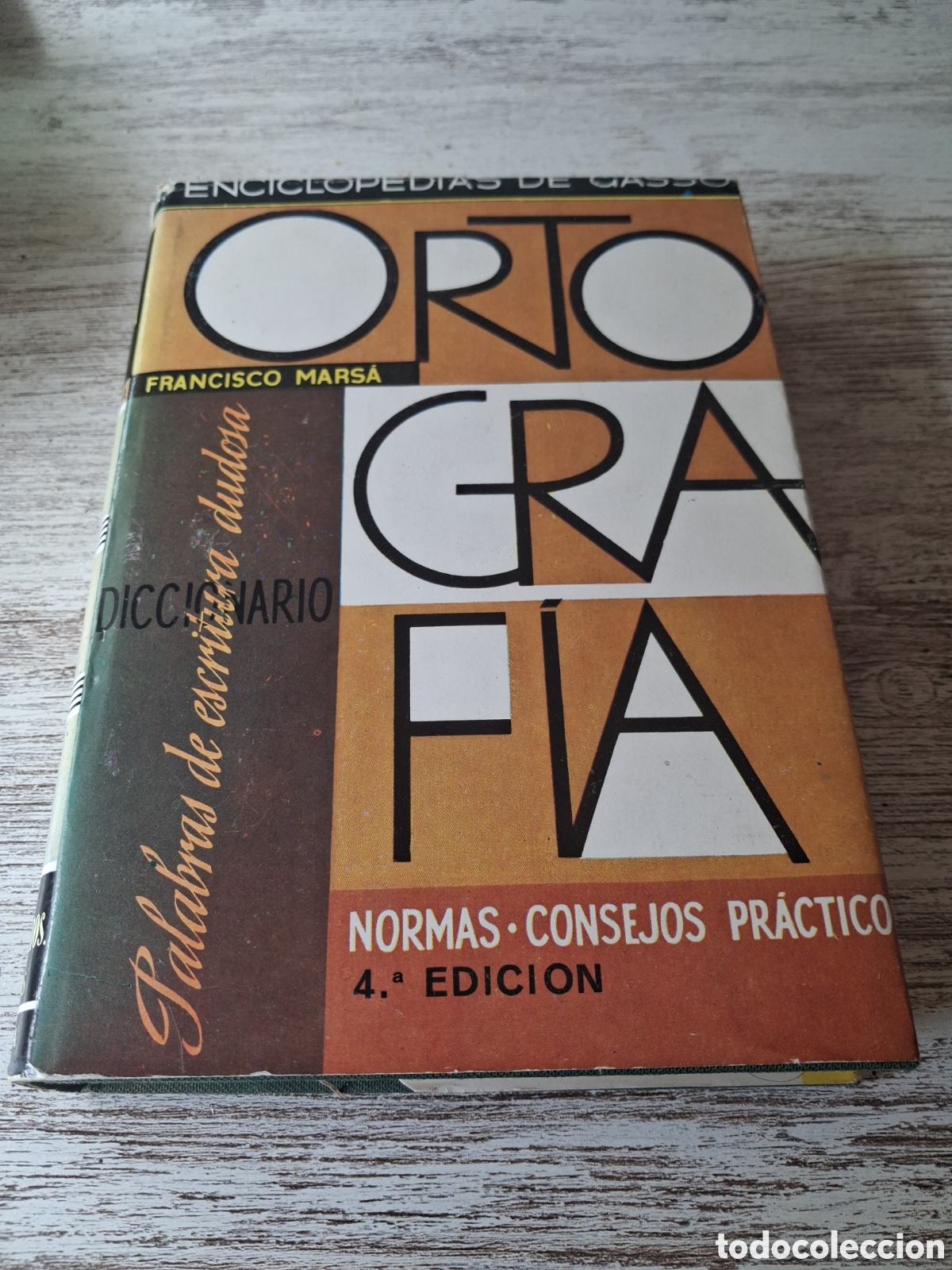 Enciclopedias de segunda mano: Enciclopedias de gasso- Ortograf&iacute;a 4a edicion