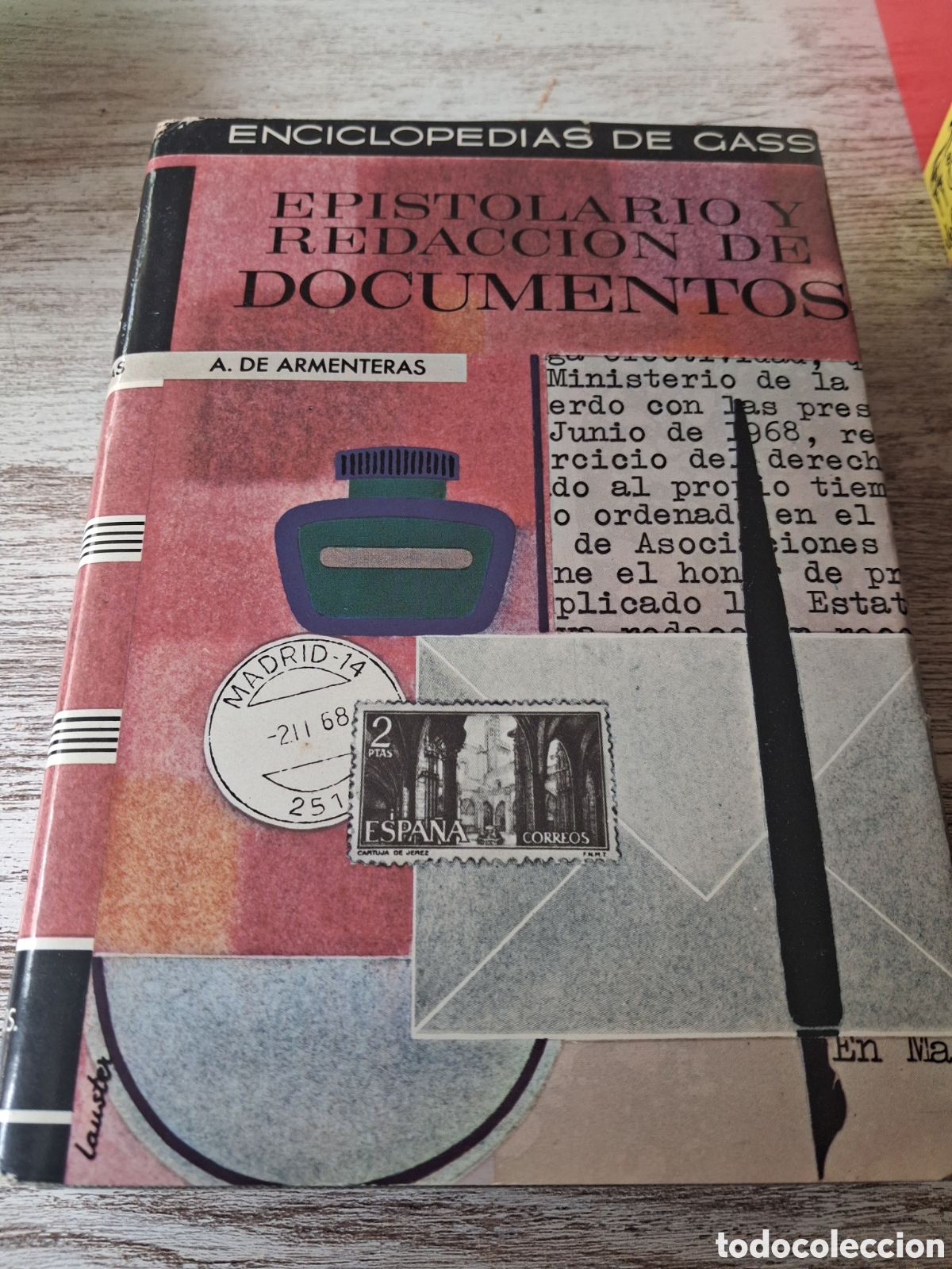 Enciclopedias de segunda mano: Enciclopedias de gasso. Epistolario y redacci&oacute;n de documentos