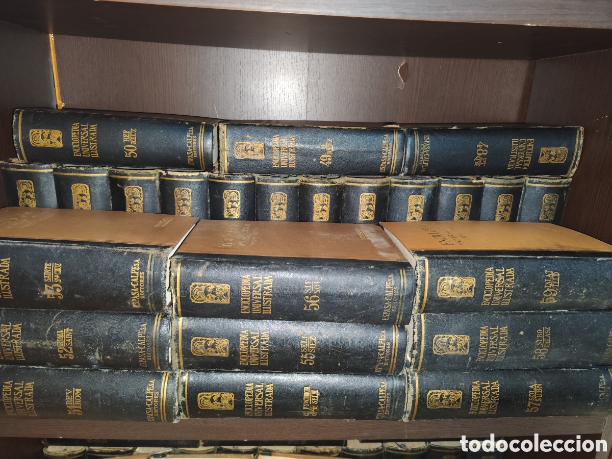 Enciclopedias de segunda mano: ENCICLOPEDIA ESPASA CALPE - Foto 4